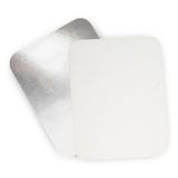 Garcia de Pou Deksel voor containers van aluminium, 22 x 17,2 cm, wit