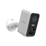 Isiwi Flip draadloze camera met accu 3 MP outdoor nachtzicht in kleur videocamera bewaking menselijke detectie audio bidirectioneel IP65 microSD verwisselbare batterij 5200 mAh ISW-BBTR-3M