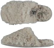 Apollo Instap slippers/pantoffels Fluffy - dames - beige - maat 39-40