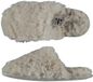 Apollo Instap slippers/pantoffels Fluffy - dames - beige - maat 39-40