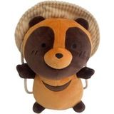 Lyo Peluche Tanuki Chapeau Kawaii