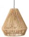 Natural Living Suspension Bohème - herbe marine - forme diamant - 30 x 33 cm