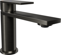 Blaufoss Fenix Coolstart standaard wastafelkraan brushed gunmetal