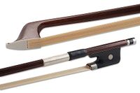 GEWA cellostrijkstok 3/4 - Natuurhaar - Ronde stok - Hardhouten slof