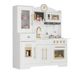 Moderne houten kinderkeuken