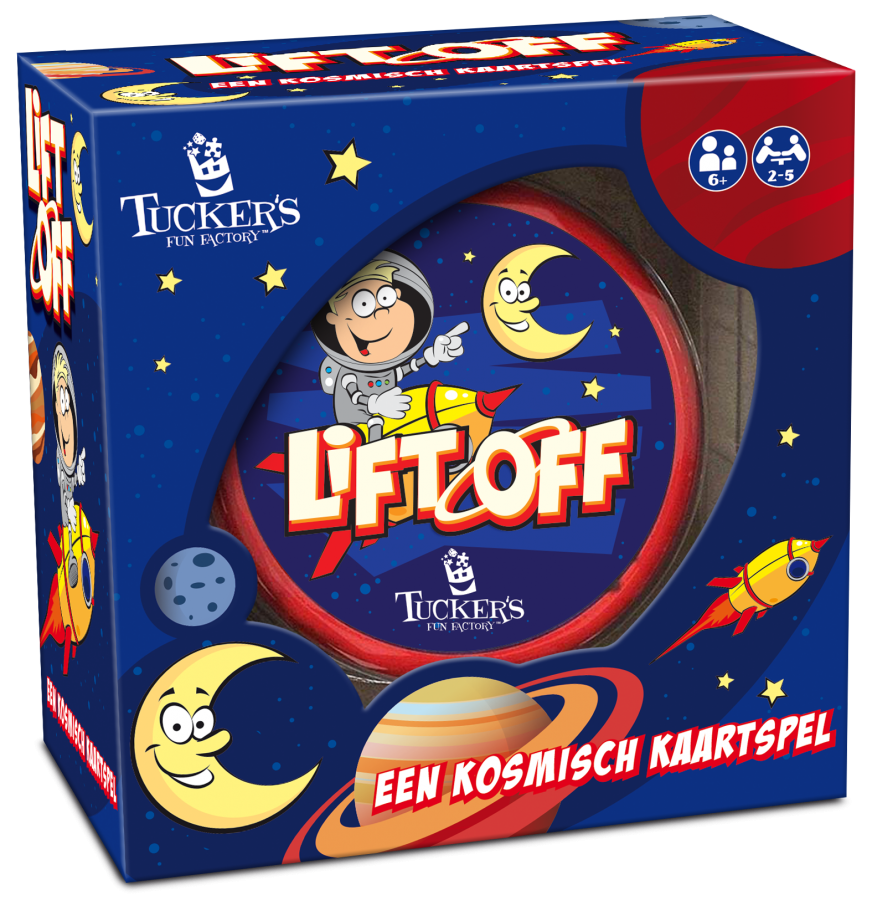 Tucker's Fun Factory Lift Off - Kaartspel