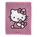 Northwest Hello Kitty deken, jacquard, geweven, gestippeld, 117 x 152 cm