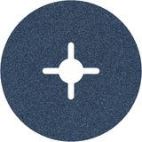 Bosch - Fiberschuurschijf voor haakse slijpmachine, zirkoonkorund 125 mm, 22 mm, 120