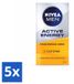 NIVEA MEN Active Energy Gesichtscreme mit Koffein - 50 ml - Vorteilspackung - 5 Stück