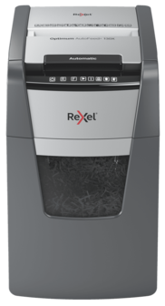 Rexel Optimum AutoFeed+ 130X - Papiervernietiger - Zwart/Zilver