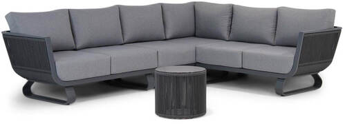 Santika Furniture Santika Corniche hoek rope loungeset 5-delig rechts