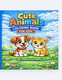 Fun and Easy Animal Coloring for Kids: Fun and Easy Coloring for Children Ages 4–8