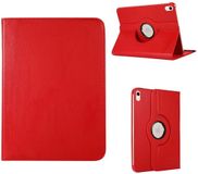 Casemania Hoes Geschikt voor Apple iPad 2025 (A16) & 2022 10e Gen - Rood - Draaibare Tablet Book Cover