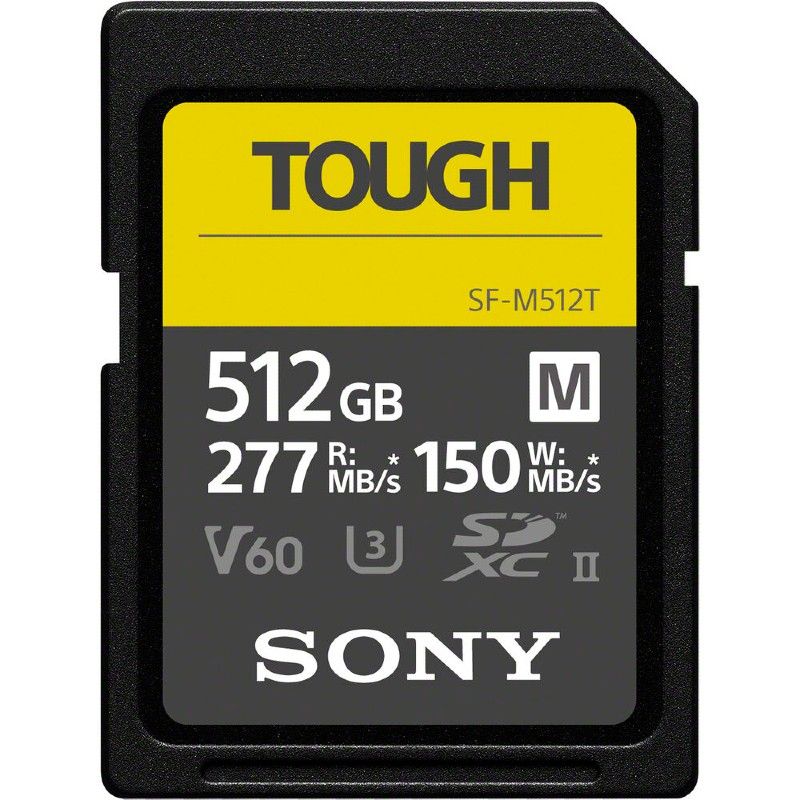 Sony SF-M512T - 512GB UHS-II SDXC Memory Card