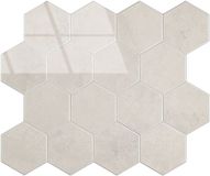 BES LED Zelfklevende Mozaïek Tegel - Afimera Beige Marble Hexagon - Beige