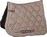 HKM Gently Zadeldek Taupe/Zilver Pony