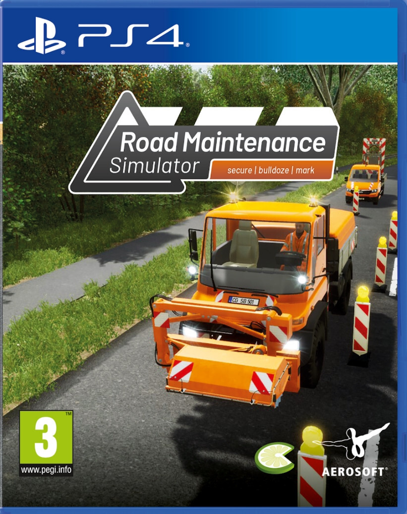 Aerosoft road maintenance simulator PlayStation 4