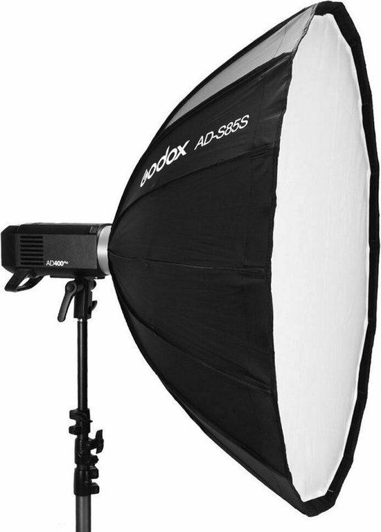 Godox AD-S85S 85cm Softbox for AD400Pro - Black/Silver