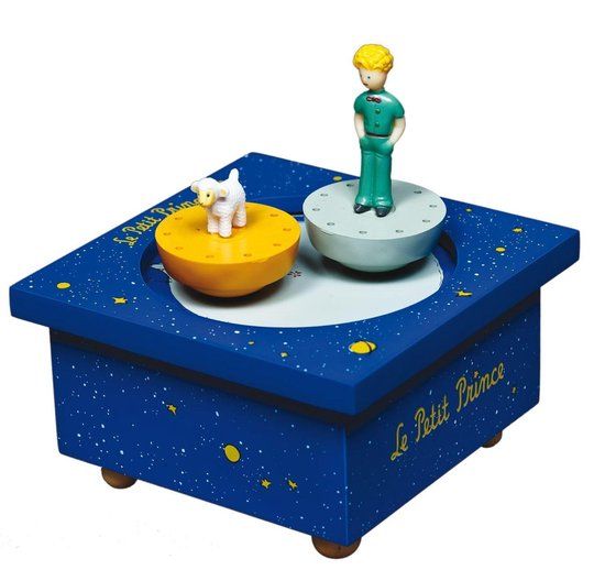Trousselier muziekdoosje Le petit prince blauw