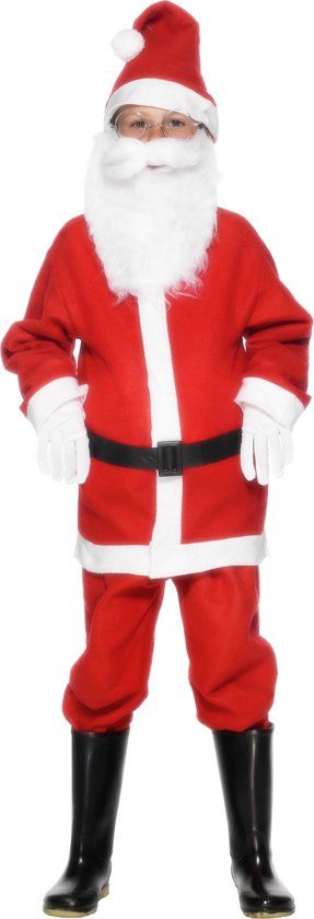 Generik Kinderkostuum Kerstman maat M