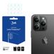 3MK Protection d'objectif iPhone 15 Pro Max