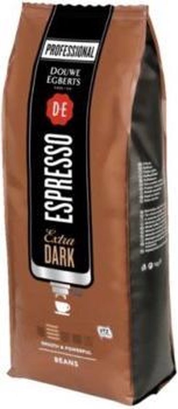 Douwe Egberts Professionele espressokoffiebonen extra donker gebrand 1 kg
