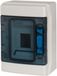 Eaton 174221 IKA-1/4-ST Kleine verdeelkast Opbouw (op muur) Aantal groepen: 4 Aantal rijen: 1 Inhoud: 1 stuk(s)