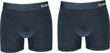 Apollo Bamboo Boxershort - Heren - Navy - 2 pack - Maat L