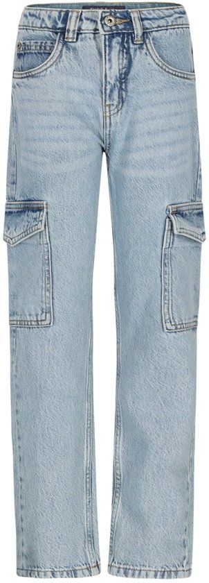 TYGO & vito Straight fit cargo jeans Bhodi - Extra Light Used - Maat 146