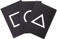 Grupo Erik Squid Game - Pack of 3 A5 Notebooks - Multicolours