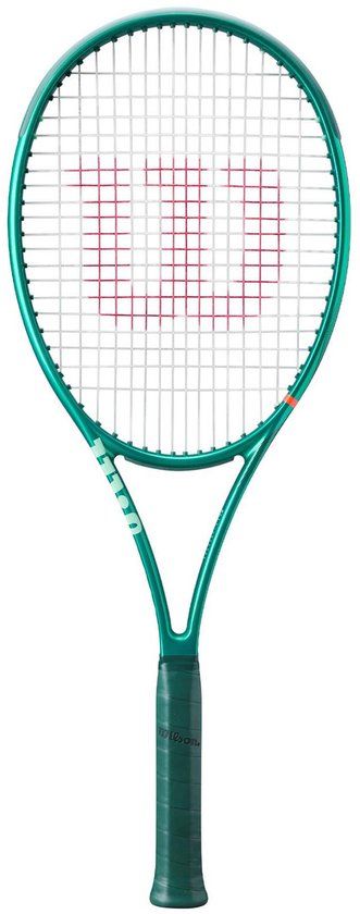 Wilson Blade 98 16x19 V10.0 tennisracket - groen - grip 4