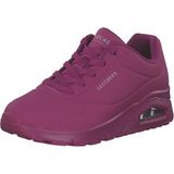Skechers Uno Dames Sneakers - Lage Sneakers - Ademende Luchtkussen Zool - Synthetisch - Rubber - Veelkleurig - Maat 36.5