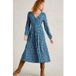 White Stuff Megan Jersey Dress Blue Multi
