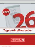 BRUNNEN Scheurkalender 2026, nr. 2, 53,6 x 71 mm
