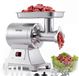 VEVOR Hachoir à viande, Capacité 4,2 Kg/min, #12 Hachoir à viande électrique avec 2 plaques perforées, 3 poussoirs à saucisses et kit kibbeh, 750 W, robot culinaire 2-en-1 pour cuisines domestiques et restaurants