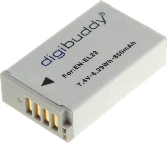 digibuddy Camera-accu EN-EL22 voor Nikon - (compatible)