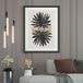 Soleil Design Affiche / Poster - 40x50 Cm - Bordure Noire Et Blanche