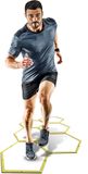 Dunlop Fitness-Hoepels - Agility Training - 6 Stuks - Opvouwbaar - Met Opbergtas