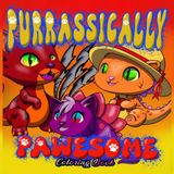 Purrassically Pawesome Coloring Book