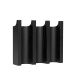 Kristina Dam Studio Porte-manteau Column chêne laqué noir