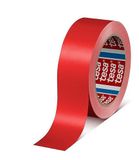 Tesa Packband, 66 m x 25 mm, rood