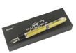 Stylo plume doré avec coffret cadeau et 5 cartouches d'encre de couleur