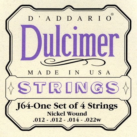 D'ADDARIO J64 Nickel Dulcimer Strings