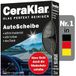 abrazo CeraClear Autoruitenreiniger, 2 glasreinigers, krasvrij, ruitenreiniger auto voor snelle reiniging, autospons buiten