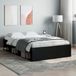 Maison Exclusive - Lit cadre sans matelas noir 120x200 cm