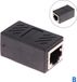 CHPN Koppelstuk voor internetkabel - Ethernet verlengstuk coupler - Noir