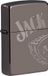 Zippo Black Ice Jack Daniels, Multi Cut, Armor benzinewindjack, navulbaar, in geschenkdoos