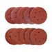 SPTA 100-delig 150 mm 40/80/120/180/320/600/800/1000/1500/2000 schuurschijven schuurpapier excentrische schuurmachines korrel, met 6 gaten voor excentrische schuurmachines