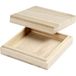 Creativ Company Wooden Storage Box Square 10x10x3 cm