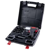 Ingersoll Rand 2136QXPA-10SK Pneumatische slagmoersleutel 1/2'', stil, 1500 Nm, wrijvingsring, geluidsarm, pistoolgreep, ergonomisch en krachtig